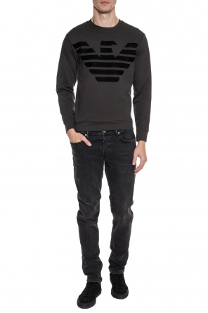 Logo-printed sweatshirt, zdjęcie 2 Logo-printed sweatshirt od Emporio Armani